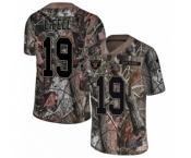 Men's Nike Oakland Raiders #19 Brandon LaFell Limited Camo Rush Realtree NFL Jersey