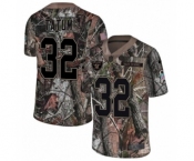 Men's Nike Oakland Raiders #32 Jack Tatum Limited Camo Rush Realtree NFL Jersey