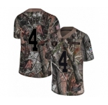 Men's Nike Oakland Raiders #4 Derek Carr Limited Camo Rush Realtree NFL Jersey