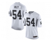 Men's Nike Oakland Raiders #54 Perry Riley Limited White NFL Jersey