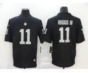 Men's Oakland Raiders #11 Ruggs III Black Team Color Vapor Untouchable Limited Player Football Jersey
