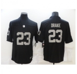 Men's Oakland Raiders #23 Kenyan Drake Nike Black Player Limited Jersey