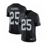Men's Oakland Raiders #25 Erik Harris Black Team Color Vapor Untouchable Limited Player Football Jersey