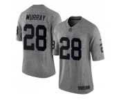 Nike Oakland Raiders #28 Latavius Murray Gray Men's Stitched NFL Limited Gridiron Gray Jersey