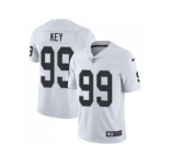Nike Oakland Raiders #99 Arden Key White Men Stitched NFL Vapor Untouchable Limited Jersey