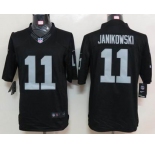 nike nfl jerseys oakland raiders #11 janikowski black[nike limited]