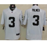 nike nfl jerseys oakland raiders #3 palmer white[nike limited]