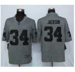 nike nfl jerseys oakland raiders #34 jackson gray[nike Limited]