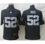 nike nfl jerseys oakland raiders #52 mack black[nike Limited]