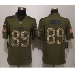 nike nfl jerseys oakland raiders #89 cooper army green[nike Limited Salute To Service][cooper]