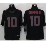 nike nfl jerseys washington redskins #10 griffiniii black[nike limited]