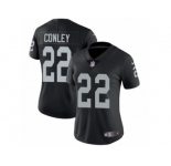 Women Nike Oakland Raiders #22 Gareon Conley Black Team Color Vapor Untouchable Limited Player NFL Jersey