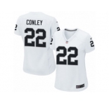 Women Nike Oakland Raiders #22 Gareon Conley Game White NFL Jersey