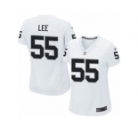 Women Nike Oakland Raiders #55 Marquel Lee Game White NFL Jersey