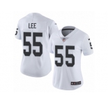 Women Nike Oakland Raiders #55 Marquel Lee White Vapor Untouchable Limited Player NFL Jersey