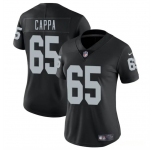 Women's Las Vegas Raiders #65 Alex Cappa Black 2025 Vapor Football Stitched Jersey