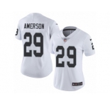 Women's Nike Oakland Raiders #29 David Amerson Vapor Untouchable Limited White NFL Jersey