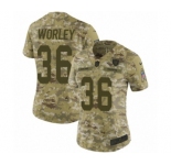 Women's Nike Oakland Raiders #36 Daryl Worley Limited Camo 2018 Salute to Service NFL Jersey