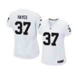 Women's Nike Oakland Raiders #37 Lester Hayes White NFL Jersey
