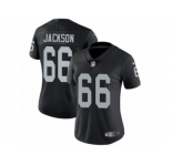 Women's Nike Oakland Raiders #66 Gabe Jackson Vapor Untouchable Limited Black Team Color NFL Jersey