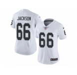 Women's Nike Oakland Raiders #66 Gabe Jackson Vapor Untouchable Limited White NFL Jersey