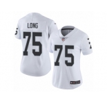 Women's Nike Oakland Raiders #75 Howie Long Vapor Untouchable Limited White NFL Jersey