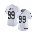 Women's Nike Oakland Raiders #99 Aldon Smith Vapor Untouchable Limited White NFL Jersey