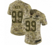 Women's Nike Oakland Raiders #99 Arden Key Limited Camo 2018 Salute to Service NFL Jersey