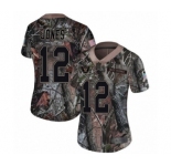 Women's Oakland Raiders #12 Zay Jones Limited Camo Rush Realtree Football Jersey