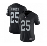 Women's Oakland Raiders #25 Erik Harris Black Team Color Vapor Untouchable Limited Player Football Jersey