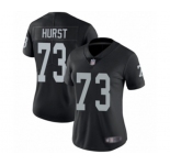 Women's Oakland Raiders #73 Maurice Hurst Black Team Color Vapor Untouchable Limited Player Football Jersey