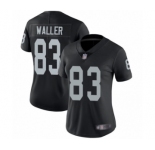 Women's Oakland Raiders #83 Darren Waller Black Team Color Vapor Untouchable Limited Player Football Jersey