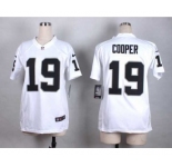 nike women nfl jerseys oakland raiders #19 cooper white[nike]