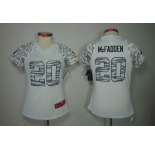nike women nfl jerseys oakland raiders #20 darren mcfadden field flirt fashion white[zebra]