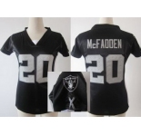 nike women nfl jerseys oakland raiders #20 mcfadden black[draft him ii top]