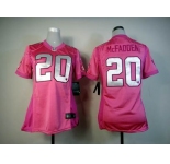 nike women nfl jerseys oakland raiders #20 mcfadden pink[nike]