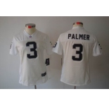 nike women nfl jerseys oakland raiders #3 palmer white[nike limited]