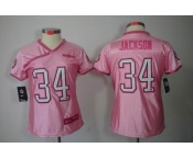 nike women nfl jerseys oakland raiders #34 jackson pink[2012 nike love]