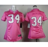 nike women nfl jerseys oakland raiders #34 jackson pink[nike love]