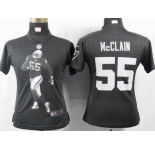 nike women nfl jerseys oakland raiders #55 mcclain black[portrait fashion]