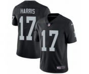 Youth Nike Oakland Raiders #17 Dwayne Harris Black Team Color Vapor Untouchable Limited Player NFL Jersey