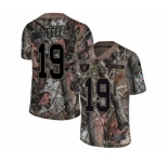 Youth Nike Oakland Raiders #19 Brandon LaFell Limited Camo Rush Realtree NFL Jersey