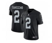 Youth Nike Oakland Raiders #2 Giorgio Tavecchio Black Team Color Vapor Untouchable Limited Player NFL Jersey