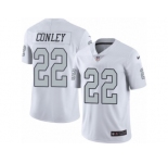 Youth Nike Oakland Raiders #22 Gareon Conley Limited White Rush Vapor Untouchable NFL Jersey