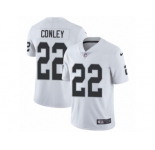 Youth Nike Oakland Raiders #22 Gareon Conley White Vapor Untouchable Limited Player NFL Jersey