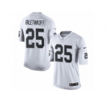 Youth Nike Oakland Raiders #25 Fred Biletnikoff Limited White NFL Jersey