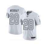 Youth Nike Oakland Raiders #28 Latavius Murray Limited White Rush NFL Jersey