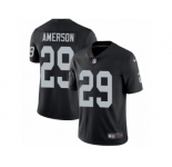 Youth Nike Oakland Raiders #29 David Amerson Vapor Untouchable Limited Black Team Color NFL Jersey