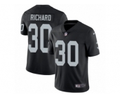 Youth Nike Oakland Raiders #30 Jalen Richard Vapor Untouchable Limited Black Team Color NFL Jersey