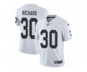 Youth Nike Oakland Raiders #30 Jalen Richard Vapor Untouchable Limited White NFL Jersey
